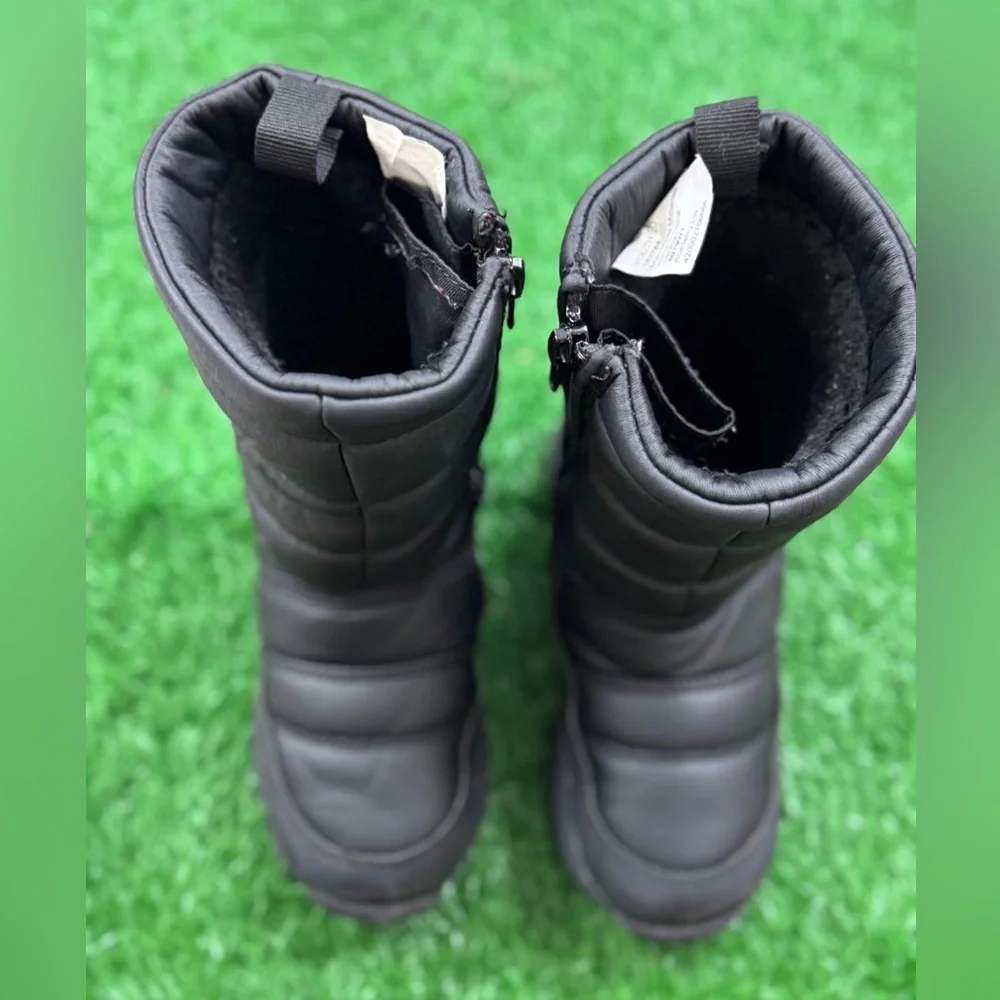 Magellan Kids Black Quilted Winter Boots Size 12D‎